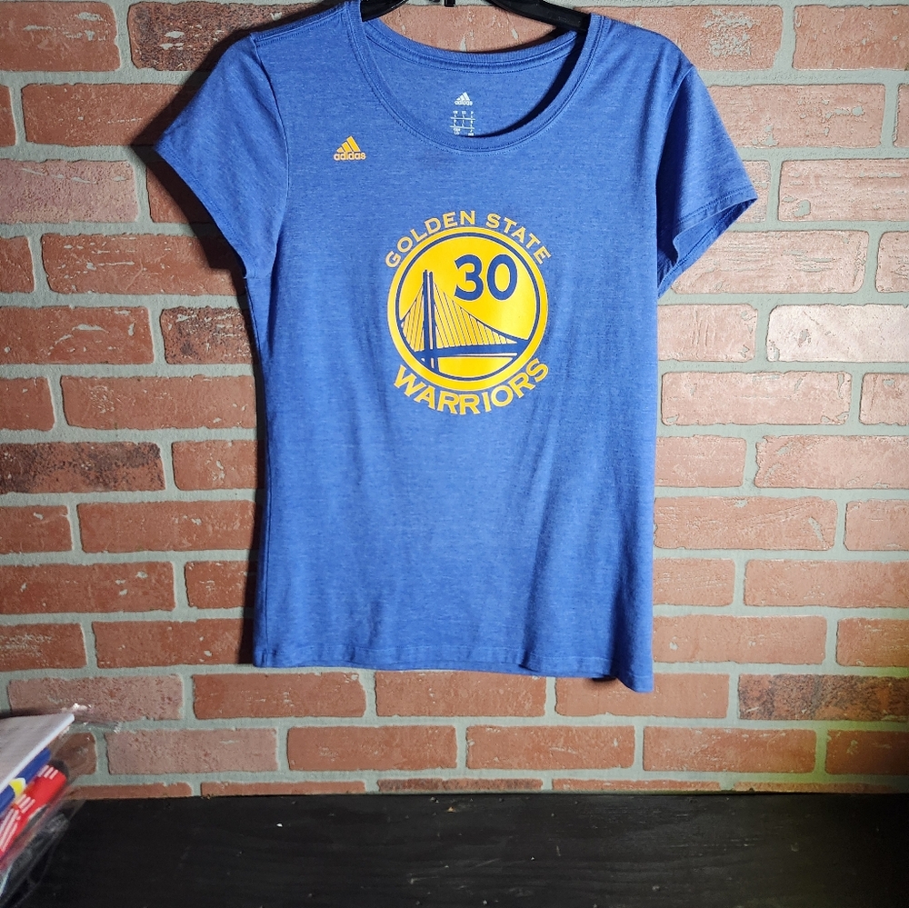 Adidas NBA Golden State Warriors Womens Tee Size Large